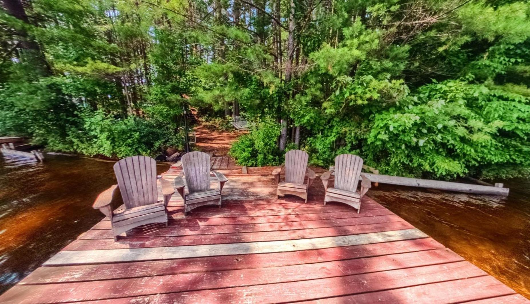 Grant Island Waterfront Cottage Brantingham Lk - Hottub, Pontoon Boat, Pets Glenfield Eksteriør billede